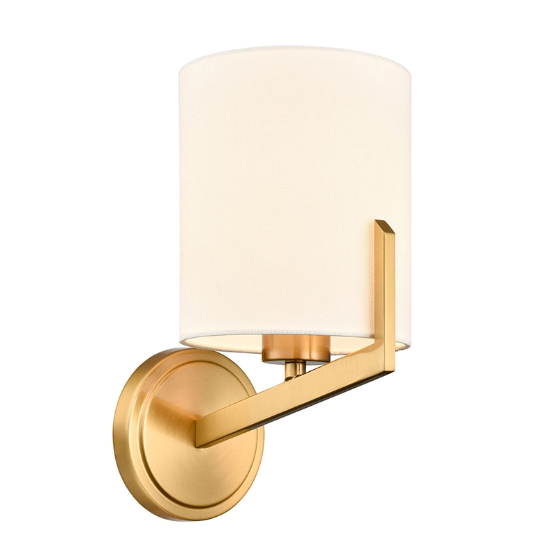 Đèn tường hiện đại bằng đồng thau Satin 1 đèn