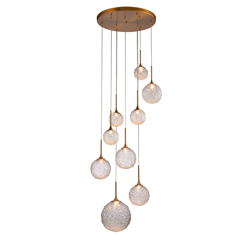 Đèn treo cầu thang LED so le